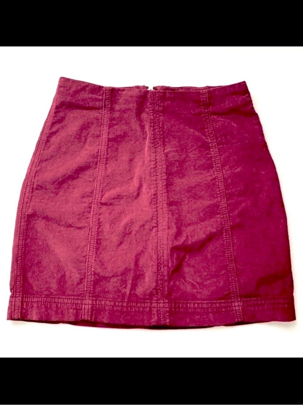 Free People Mulberry Corduroy Mini Skirt